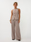 Gilet Jette | Brown check