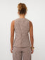 Gilet Jette | Brown check