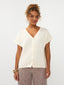 Knitted top Elin | Ecru