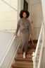 SAMPLE Knitted Sweater Lil | Warm grey