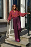 MUSTER Bluse Alyssa | Blattdruck