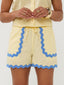 Short Jenna | Soft yellow