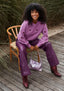 Hose Marlee | Aubergine