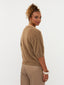 Knitted top Mary | Taupe