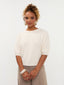 Knitted top Mary | Ecru