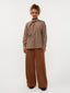 Blouse Charlize | Brown check