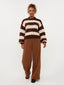 Knitted sweater Brianna | Dark brown
