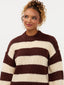 Knitted sweater Brianna | Dark brown