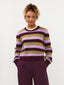 Knitted sweater Aurora | Aubergine