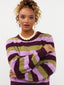 Knitted sweater Aurora | Aubergine