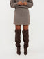 Skirt Remy | Dark brown
