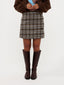 Skirt Jessica | Brown/blue check