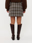 Skirt Jessica | Brown/blue check