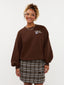 Sweater Spill the tea | Brown/blue