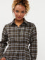 Blouse Tamila | Brown/blue check