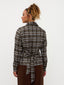 Blouse Tamila | Brown/blue check