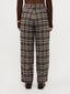 Pants Florance | Brown/blue check