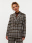 Blazer Novalee | Brown/blue check