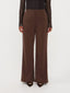 Pants Solange | Dark brown