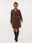 Dress Carmel | Dark brown