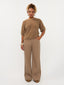 Knitted top Mary | Taupe