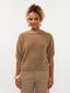 Knitted top Mary | Taupe