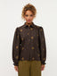 Blouse Jasmijn | Dark brown