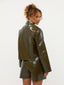 Jacket Kara | Dark olive