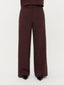 Pants Dominique | Red brown