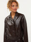 Jacket Megan | Dark brown