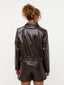 Jacket Megan | Dark brown