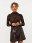 Top Rita | Dark brown