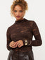 Top Rita | Dark brown