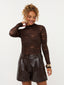 Top Rita | Dark brown
