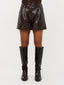 Short Pamela | Dark brown
