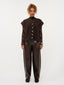 Pants Tasha | Dark brown