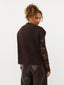 Knitted Cardigan Rochelle | Dark brown