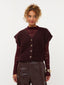 Knitted Cardigan Rochelle | Plum