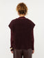 Knitted Cardigan Rochelle | Plum