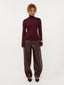 Knitted top Caity | Cherry