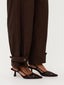 Pants Yoko | Dark brown