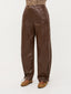 Pants Annemone | Coffee brown