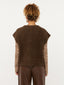 Knitted Cardigan Rochelle | Coffee brown