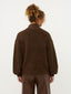 Knitted Cardigan Novi | Coffee brown