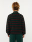 Knitted Cardigan Suzanne | Plum/ emerald