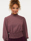 Top Tessa | Mauve check