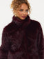 Coat Chrissy | Plum
