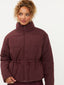 Coat Lowen | Red brown