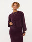 Knitted Sweater Angelina | Plum