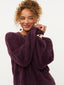 Knitted Sweater Angelina | Plum